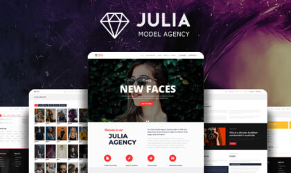 Premium WordPress Theme name: Julia