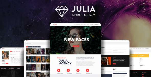 Premium WordPress Theme name: Julia