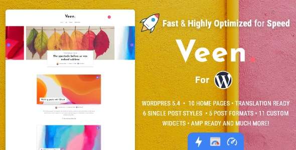 Premium WordPress Theme name: Veen