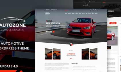 Premium WordPress Theme name: Autozone