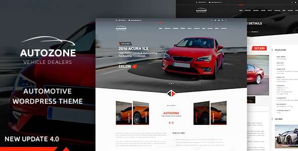 Premium WordPress Theme name: Autozone