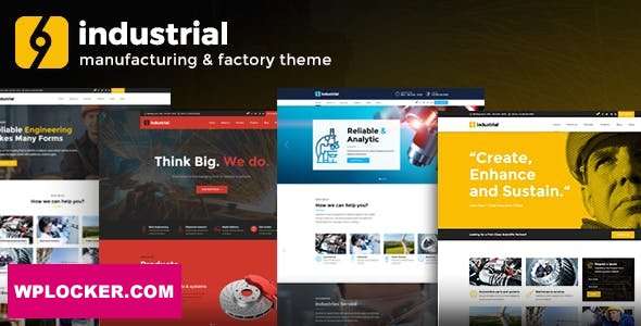 Premium WordPress Theme name: Industrial