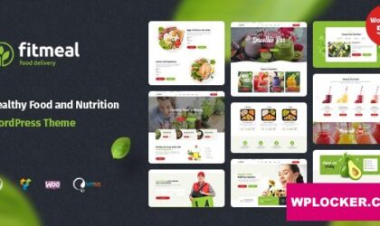 Premium WordPress Theme name: Fitmeal