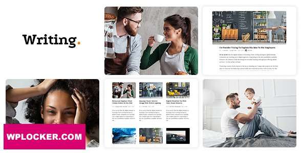 Premium WordPress Theme name: Writing