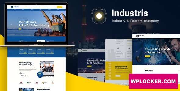 Premium WordPress Theme name: Industris