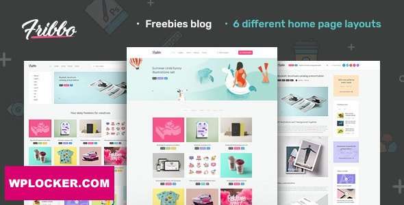 Premium WordPress Theme name: Fribbo