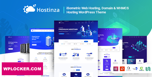 Premium WordPress Theme name: Hostinza