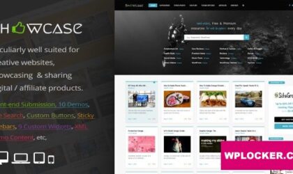 Premium WordPress Theme name: Showcase