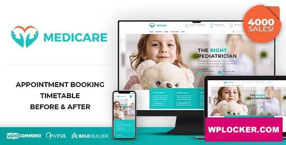 Premium WordPress Theme name: Medicare