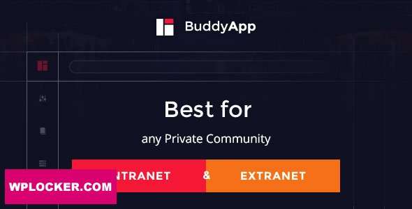 Premium WordPress Theme name: BuddyApp