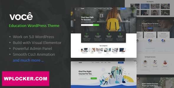 Premium WordPress Theme name: Vocee