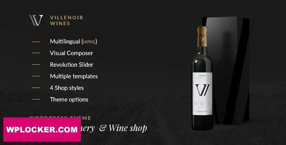 Premium WordPress Theme name: Villenoir