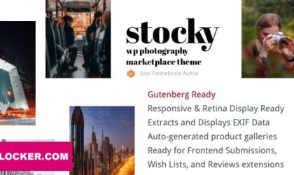 Premium WordPress Theme name: Stocky