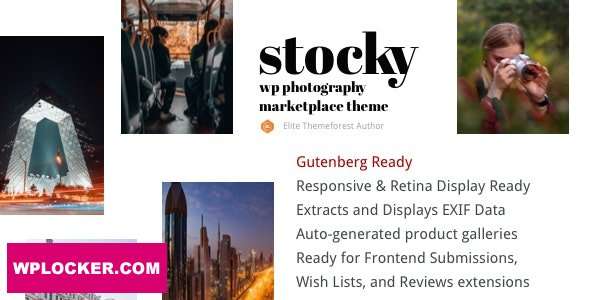 Premium WordPress Theme name: Stocky