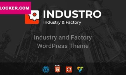 Premium WordPress Theme name: Industro