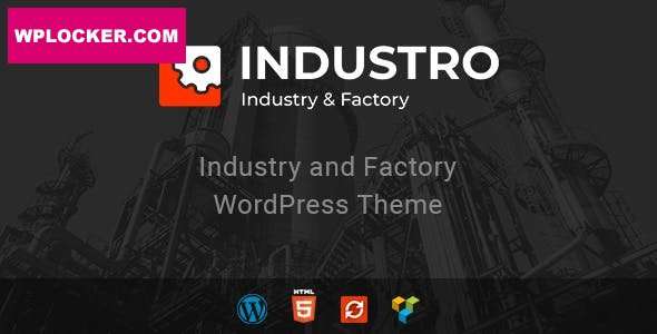 Premium WordPress Theme name: Industro