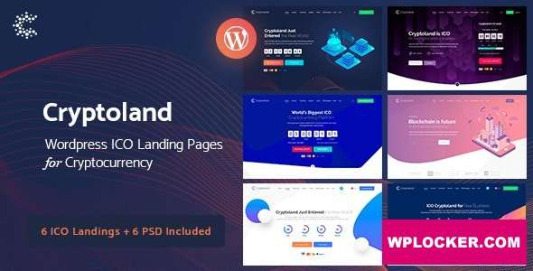 Premium WordPress Theme name: Cryptoland