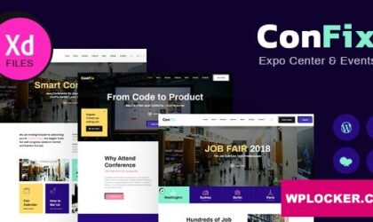 Premium WordPress Theme name: ConFix