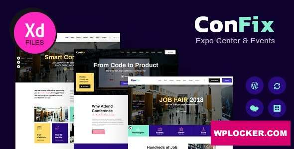 Premium WordPress Theme name: ConFix