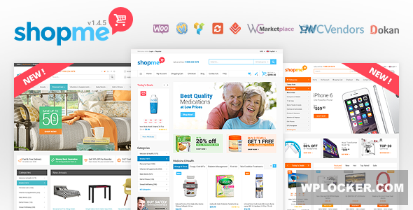 Premium WordPress Theme name: ShopMe