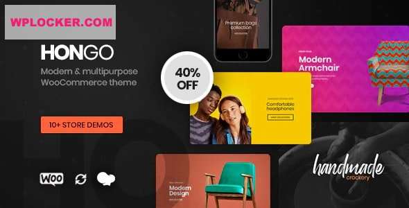 Premium WordPress Theme name: Hongo