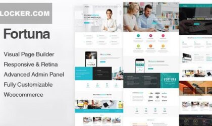 Premium WordPress Theme name: Fortuna