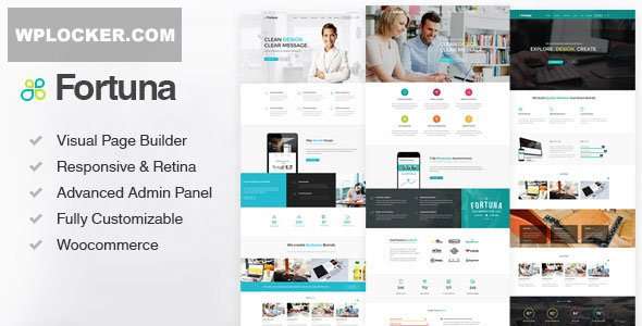 Premium WordPress Theme name: Fortuna