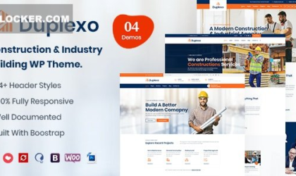 Premium WordPress Theme name: Duplexo