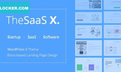 Premium WordPress Theme name: TheSaaS