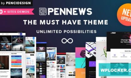 Premium WordPress Theme name: PenNews