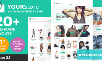 Premium WordPress Theme name: YourStore