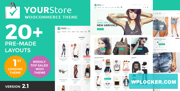 Premium WordPress Theme name: YourStore