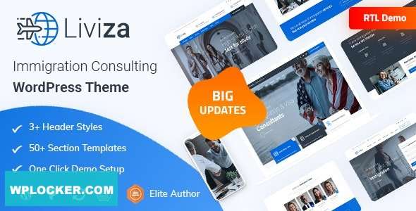 Premium WordPress Theme name: Liviza