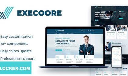 Premium WordPress Theme name: Execoore