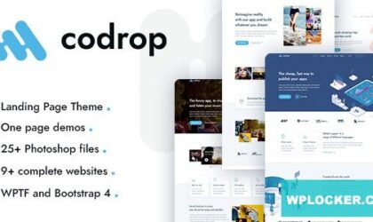 Premium WordPress Theme name: Codrop