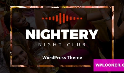 Premium WordPress Theme name: Nightery