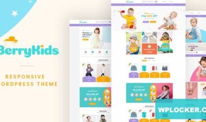 Premium WordPress Theme name: BerryKid