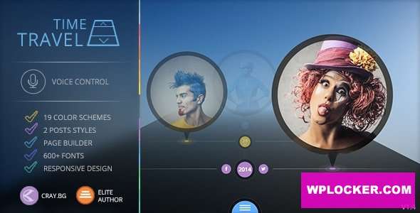 Premium WordPress Theme name: Time