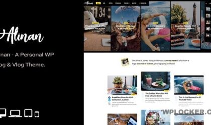 Premium WordPress Theme name: Alinan