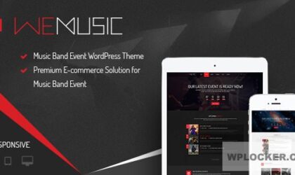 Premium WordPress Theme name: WeMusic