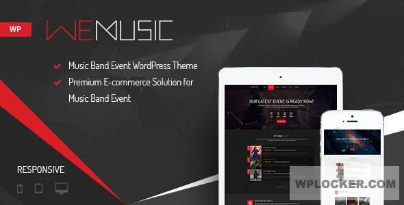 Premium WordPress Theme name: WeMusic