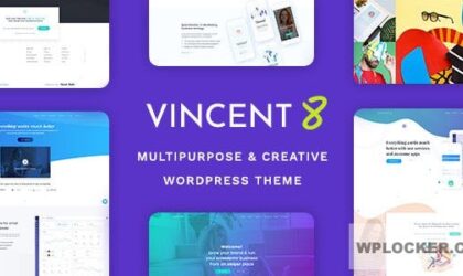 Premium WordPress Theme name: Vincent