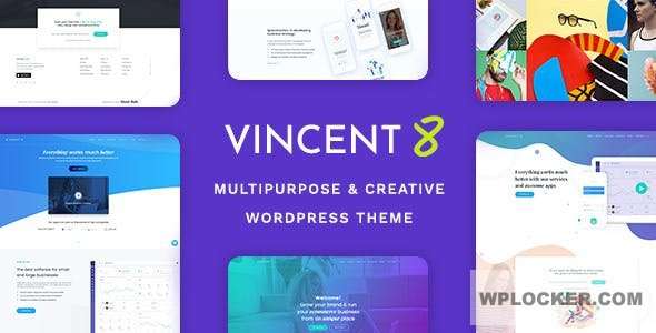 Premium WordPress Theme name: Vincent