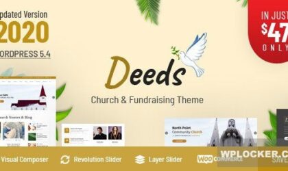 Premium WordPress Theme name: Deeds