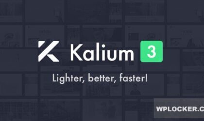 Premium WordPress Theme name: Kalium