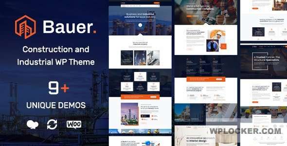 Premium WordPress Theme name: Bauer