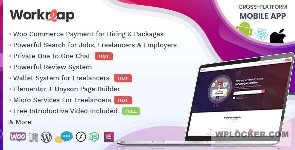 Premium WordPress Theme name: Workreap