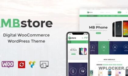 Premium WordPress Theme name: MBStore