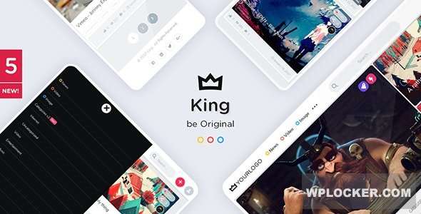 Premium WordPress Theme name: King