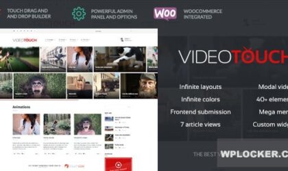 Premium WordPress Theme name: VideoTouch